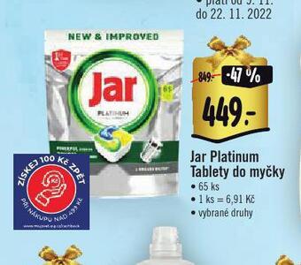 Albert Jar tablety do myčky nabídka