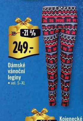 Albert Vánoční legíny nabídka