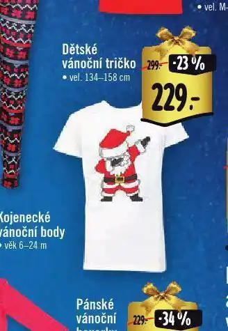 Albert Vánoční tričko nabídka