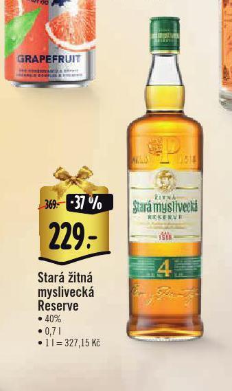 Albert Stará žitná myslivecká nabídka