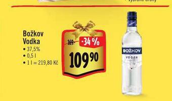 Albert Božkov vodka nabídka