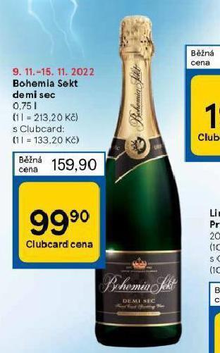 Tesco Bohemia sekt nabídka