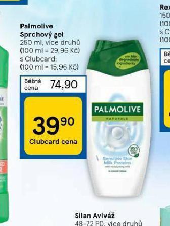 Tesco Palmolive sprchový gel nabídka