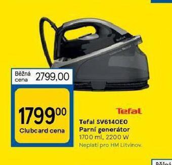 Tesco Tefal parní generátor nabídka