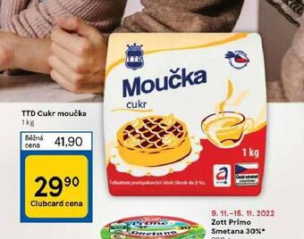 Tesco Cukr moučka nabídka