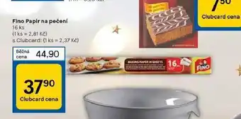 Tesco Fino pečící papír nabídka
