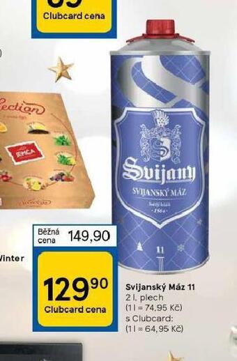Tesco Svijanský máz 11 nabídka