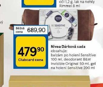 Tesco Nivea dárková sada nabídka