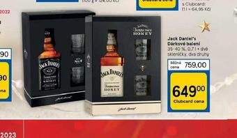 Tesco Jack daniel´s dárkové balení nabídka