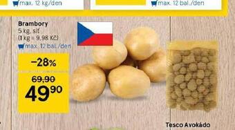 Tesco Brambory nabídka