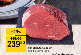 Tesco Hovězí kýta váleček nabídka