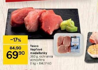 Tesco Vepřové medailonky nabídka