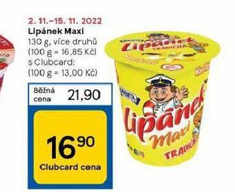 Tesco Lipánek maxi nabídka