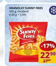 Flop Hranolky sunny fries 450 g nabídka