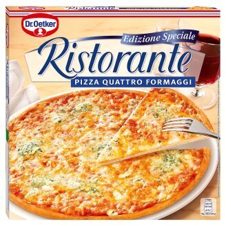 Flop Dr. oetker pizza ristorante, vybrané druhy nabídka