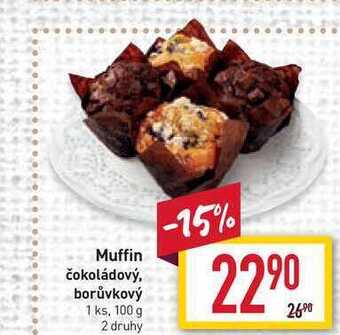 Billa Muffin čokoládový 1 ks, 100 g nabídka