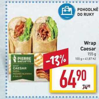 Billa Wrap caesar 155 g nabídka