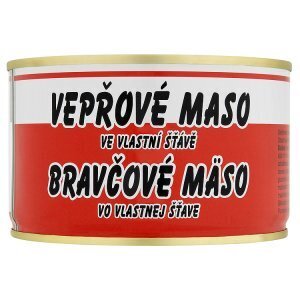 Billa Meining vepřové maso ve vlastní šťávě 400g nabídka