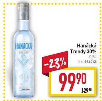 Billa Hanácká trendy 30% 0,5l nabídka