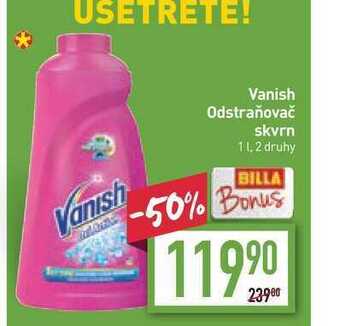 Vanish odstraňovač skvrn 1l