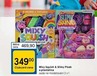 Tesco Mixy squish & slimy písek a plastelína nabídka