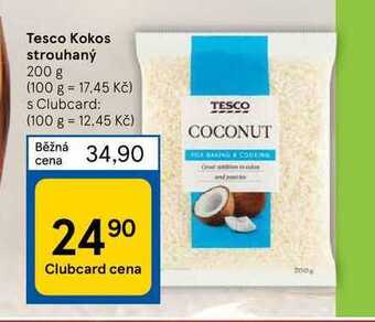 Tesco Tesco kokos strouhaný 200 g nabídka