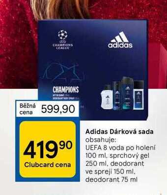 Tesco Adidas dárková sada nabídka