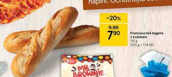 Tesco Francouzská bageta s kváskem 110 g nabídka