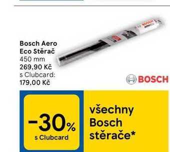 Tesco Bosch aero eco stěrač nabídka