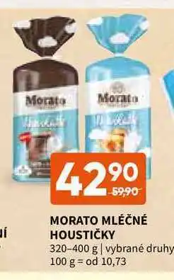 Morato mléčné houstičky 320-400 g