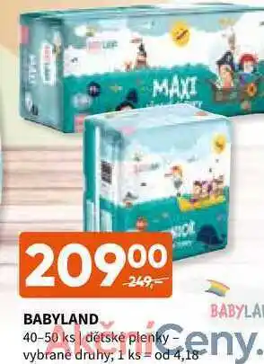 Babyland 40-50 ks dětské plenky