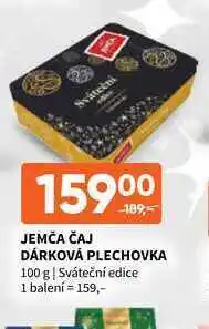 Terno Jemča čaj dárková plechovka 100 g nabídka