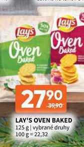 Terno Lay's oven baked 125 g nabídka