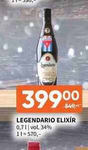 Terno Legendario elixír 0,7 l nabídka