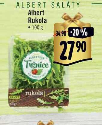 Albert Albert rukola • 100 g nabídka