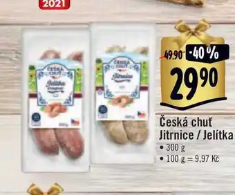 Albert Česká chuť jitrnice / jelítka 300 g nabídka