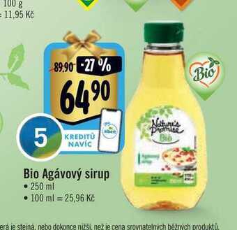 Albert Bio agávový sirup • 250 ml nabídka