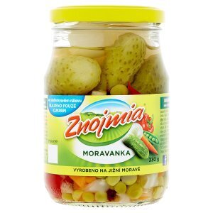 Albert Znojmia moravanka sterilovaná pikantní směs v kořeněném sladkokyselém nálevu 330g nabídka