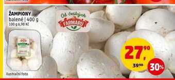 Penny Market Žampiony, 400 g nabídka