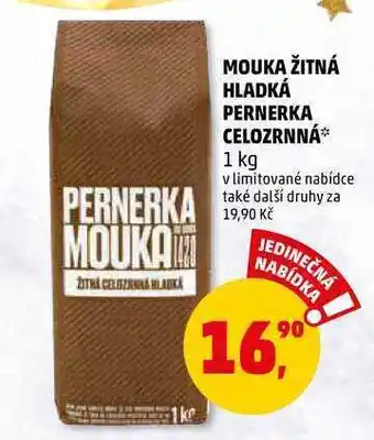 Penny Market Mouka žitná hladká pernerka celozrnná 1 kg nabídka