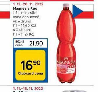 Tesco Magnesia red nabídka