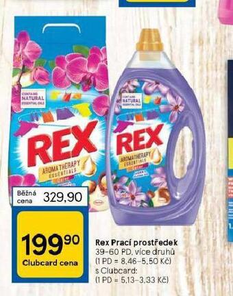 Tesco Rex prací prostředek nabídka