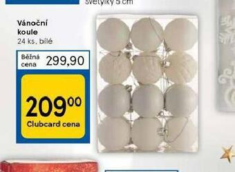Tesco Vánoční koule nabídka