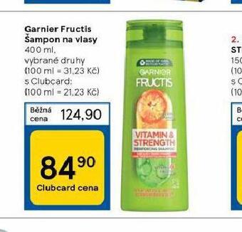 Tesco Garnier fructis šampon nabídka