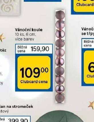 Tesco Vánoční koule nabídka
