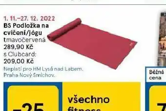 Tesco Podložka na cvičení / jógu nabídka