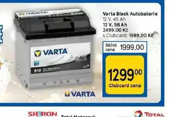 Tesco Varta black autobaterie 45 ah nabídka