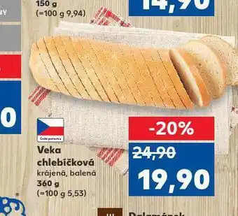 Kaufland Veka chlebíčková nabídka