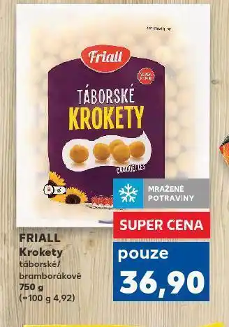 Kaufland Friall krokety nabídka