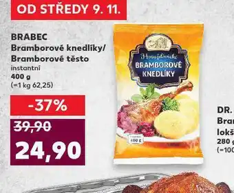 Kaufland Bramborové knedlíky / těsto nabídka